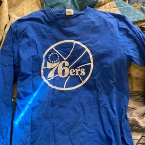 Long sleeve sixers Ben Simmons shirt
